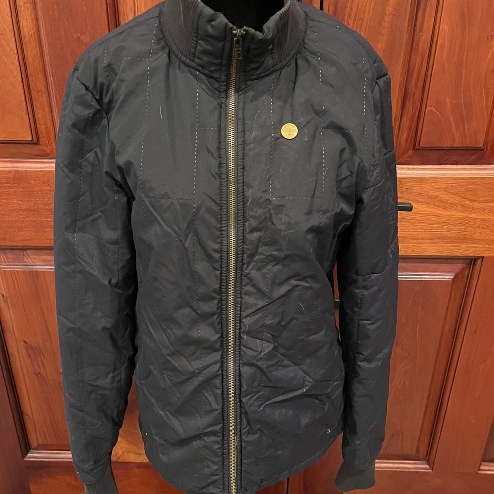 G-Star Raw Chester Air-Force Quilted Jacket Men Size Med Black — image 2 of 8